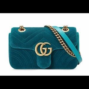 Authentic Gucci Velvet hand bag